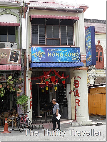Hong Kong Bar, Chulia Street, Penang