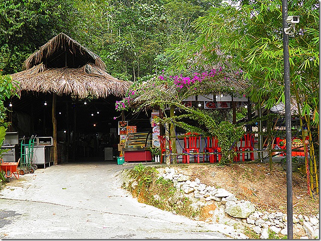Entrance to the Veg Fish Farm Thai Restaurant