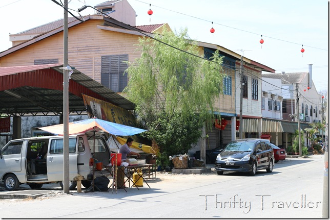 Main street in Kampung Baru Coldstream