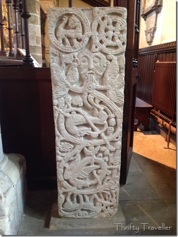 Anglo Saxon Grave Slab, St Peter's Church, Northampton
