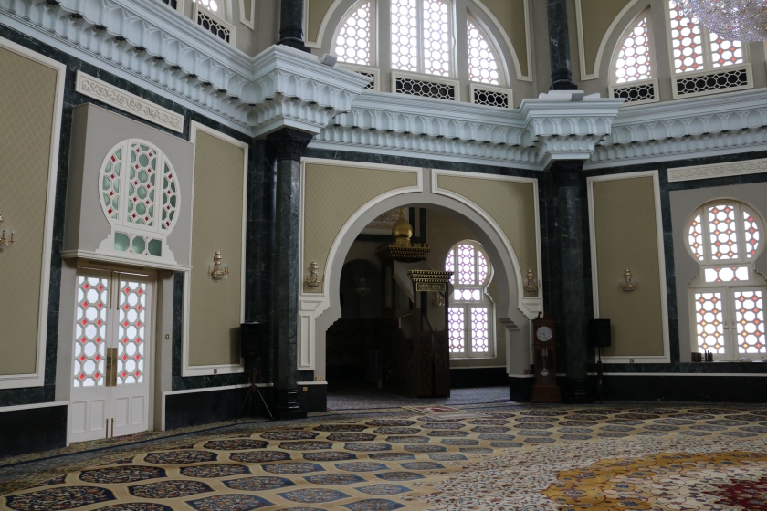 Interior of Ubudiah Mosque